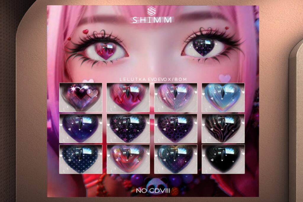 CDVIII Eyes - BOM/EvoX, L$288