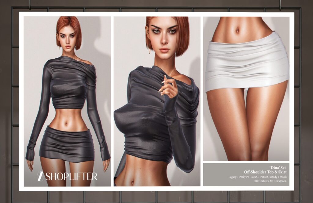 Dina Set - Legacy/MaitreyaX/Reborn/+mods, L$198-L$475 each/L$875 each FP/L$1475 MP