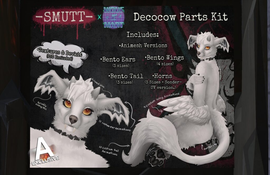DecoCow Parts Kit, L$799 FP