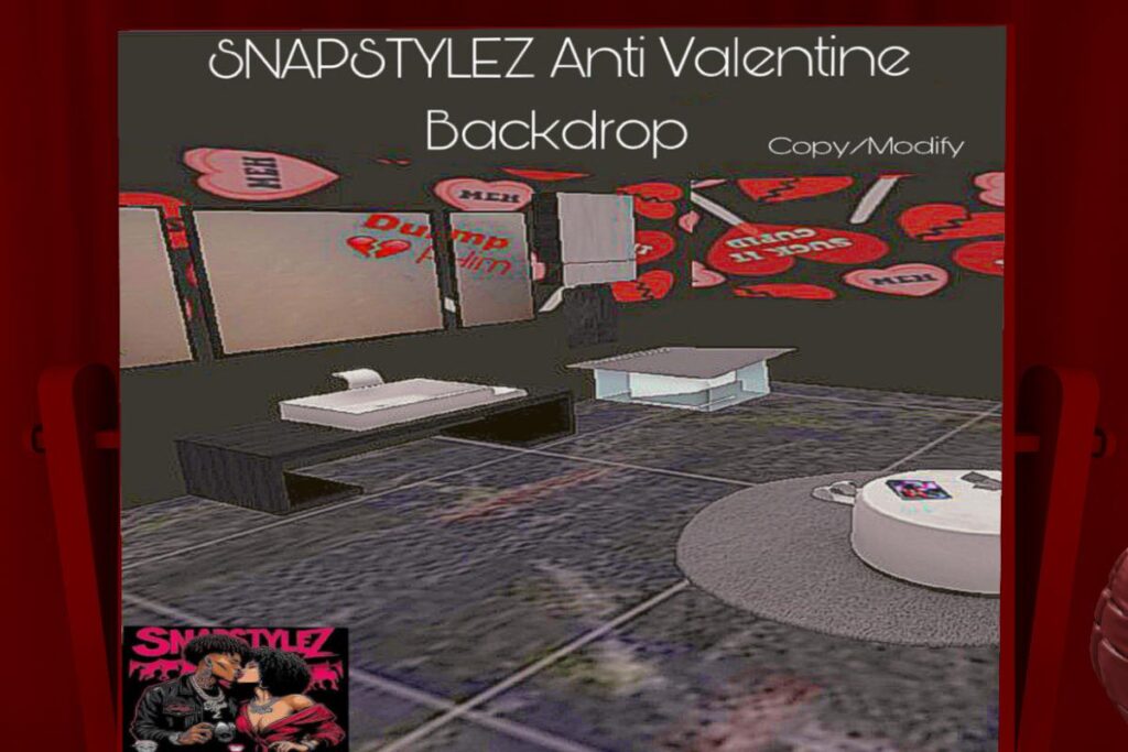 Anti Valentine Backdrop, L$99