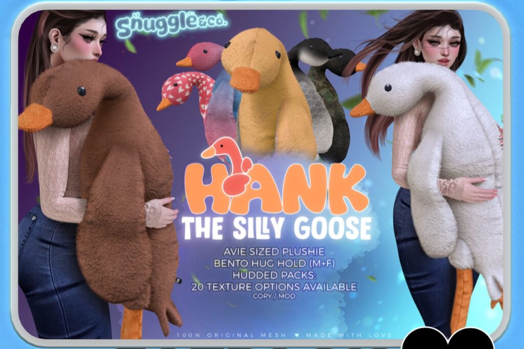 Hank Holdable, L$375 each/L$525 FP