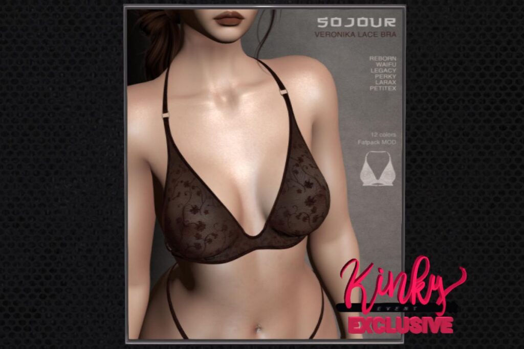 Veronika Lace Bra - Legacy/MaitreyaX/Reborn/+mods, L$199 each/L$999 FP