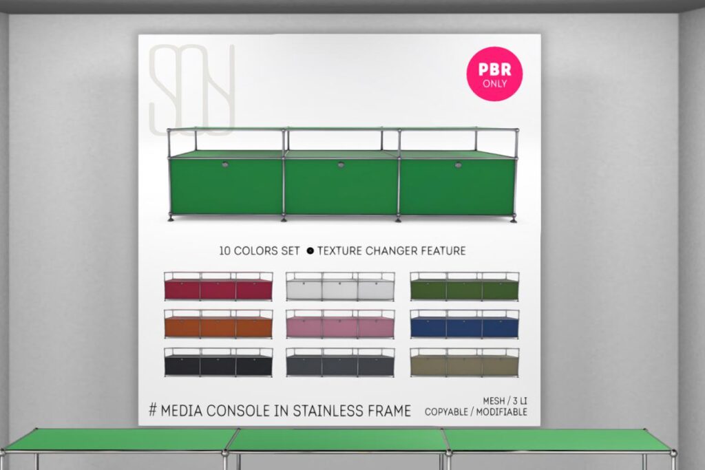Media Console, L$175