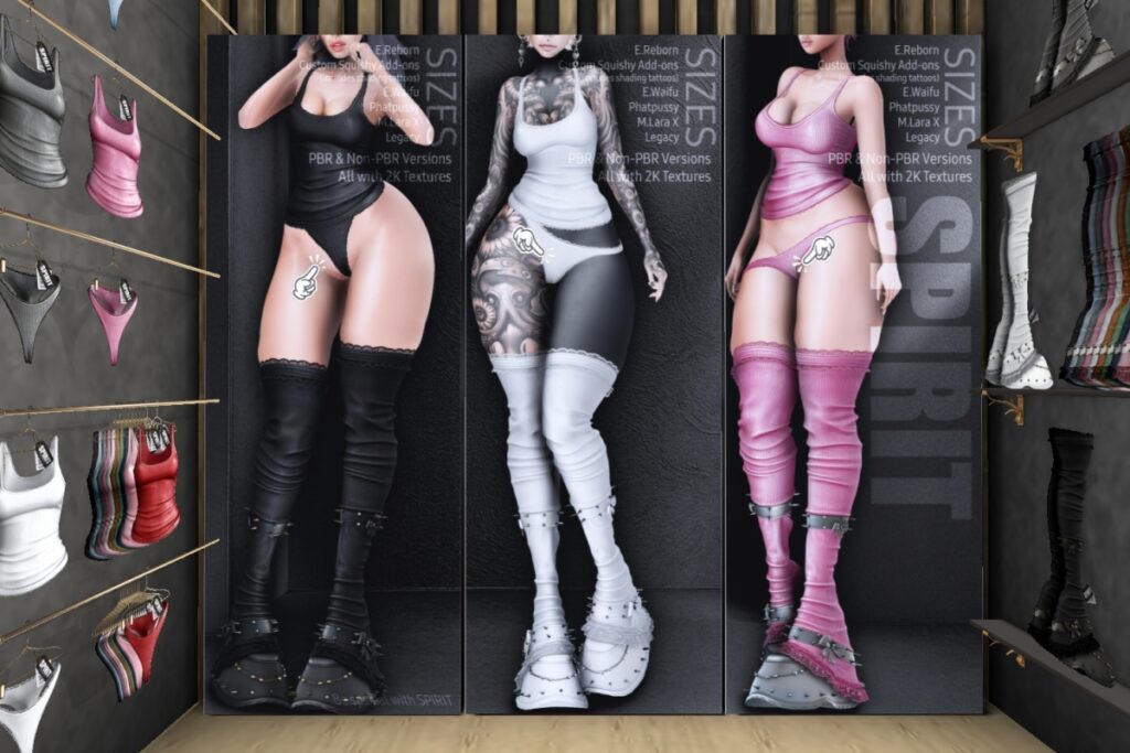 Rivna Outfit - Legacy/MaitreyaX/Reborn/+mods, L$299 each/L$1299 each FP