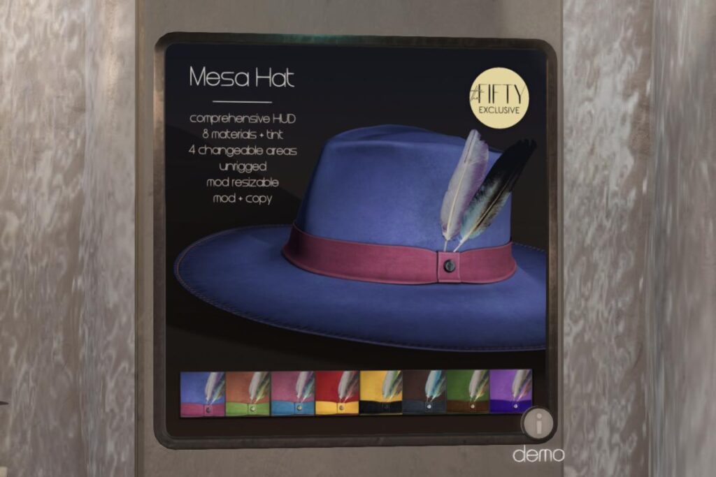 Mesa Hat, L$650