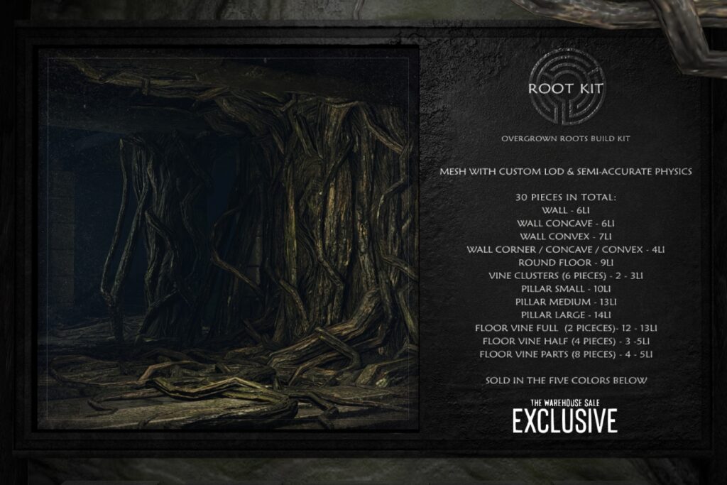 Root Kit Landscaping, L$446 each