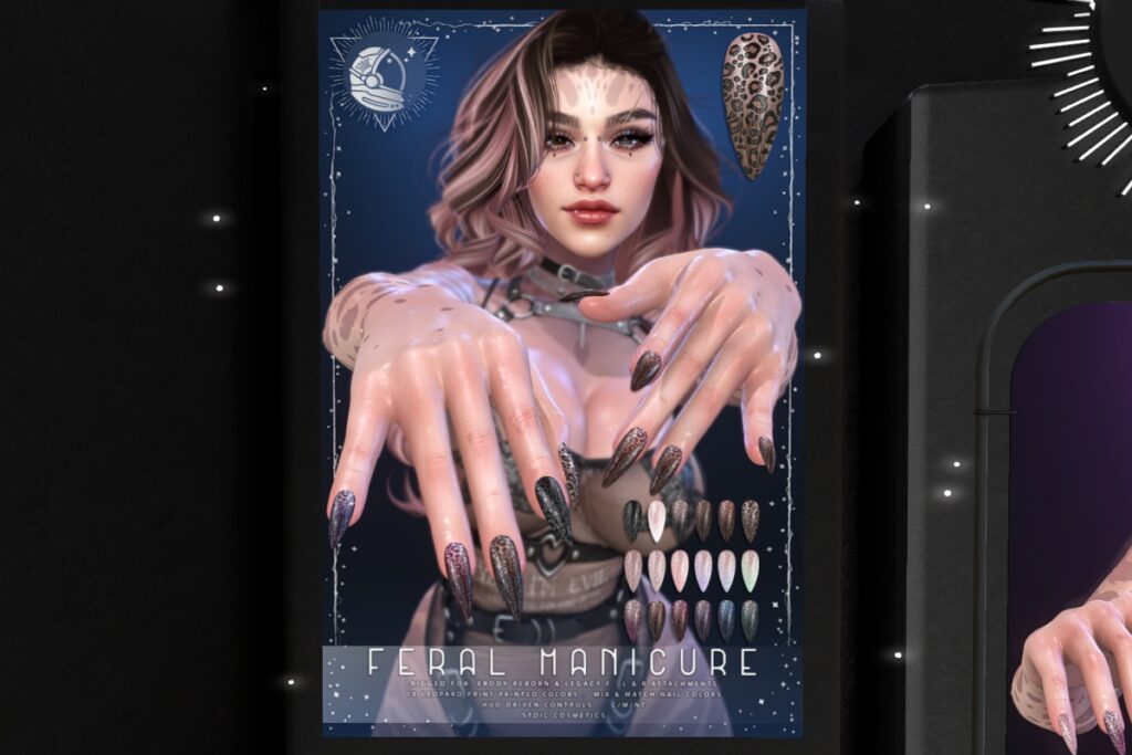 Feral Manicure - Legacy/Reborn, L$399