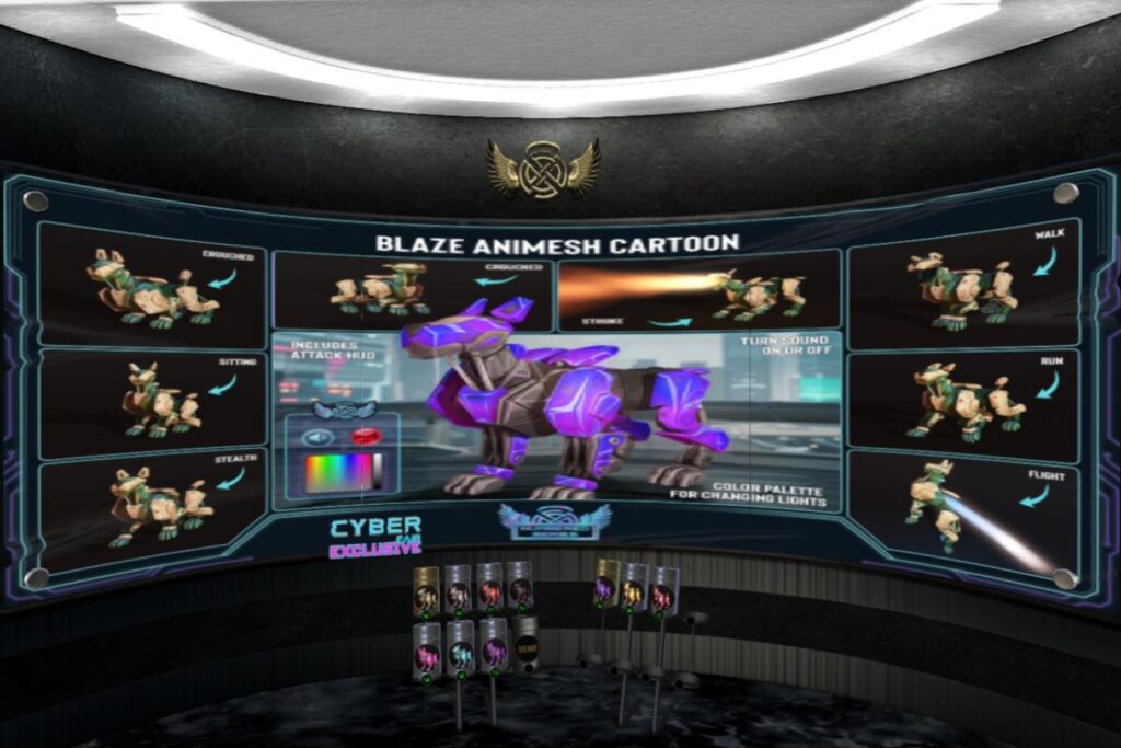 Blaze Cartoon Animesh, L$1500-L$1900 each