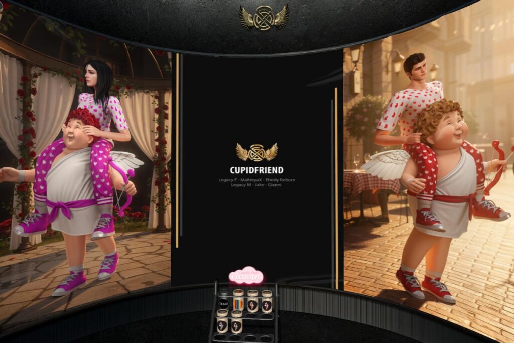 Cupidfriend - Gianni/Jake/Legacy F+M/MaitreyaX/Reborn, L$380 each/L$1100 FP