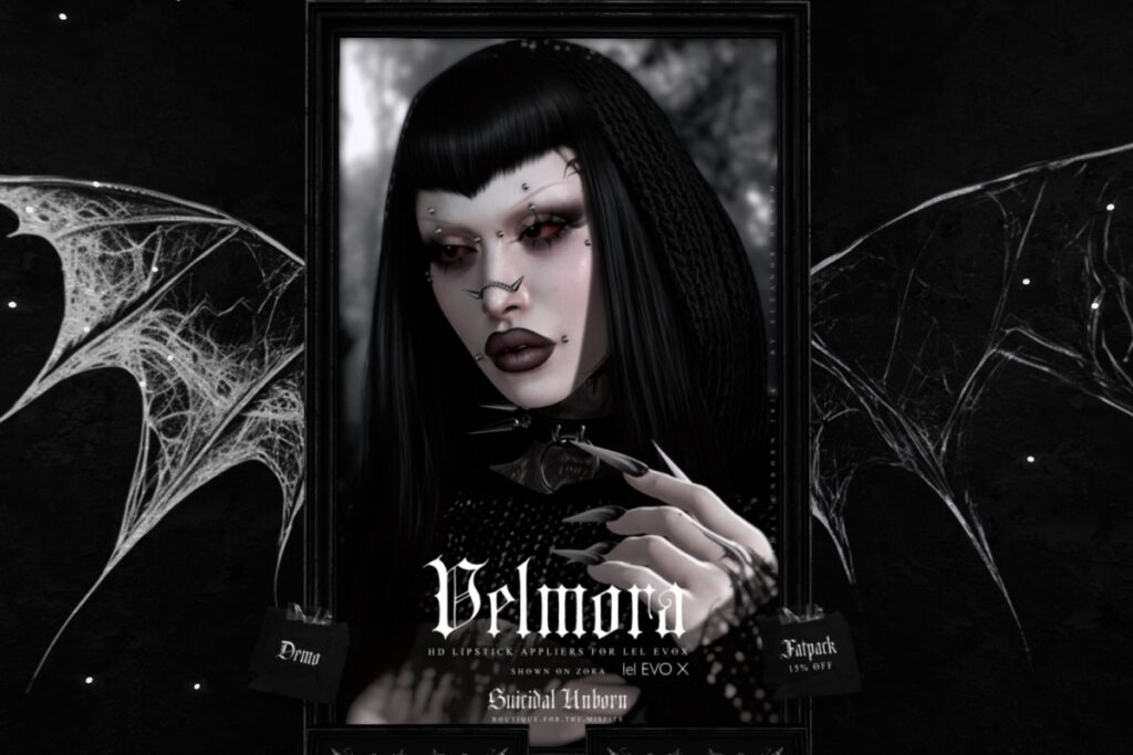 Velmora Lipstick - EvoX, L$340