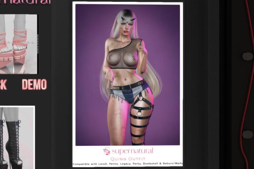 Quinn Outfit - Legacy/MaitreyaX/Reborn/+mods, L$298 each/L$1398 FP