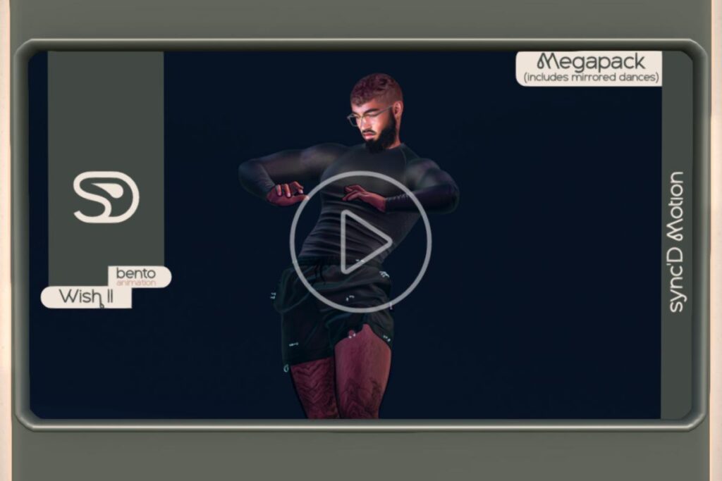 Wish II Animations, L$375 each/L$1549 FP