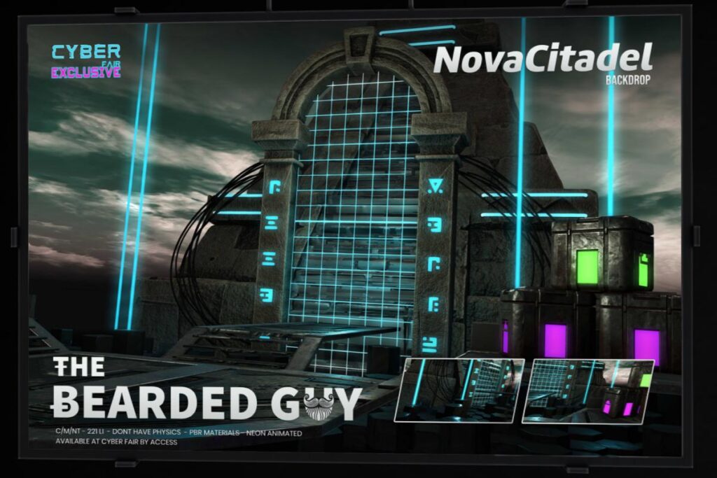 Nova Citadel Backdrop, L$299