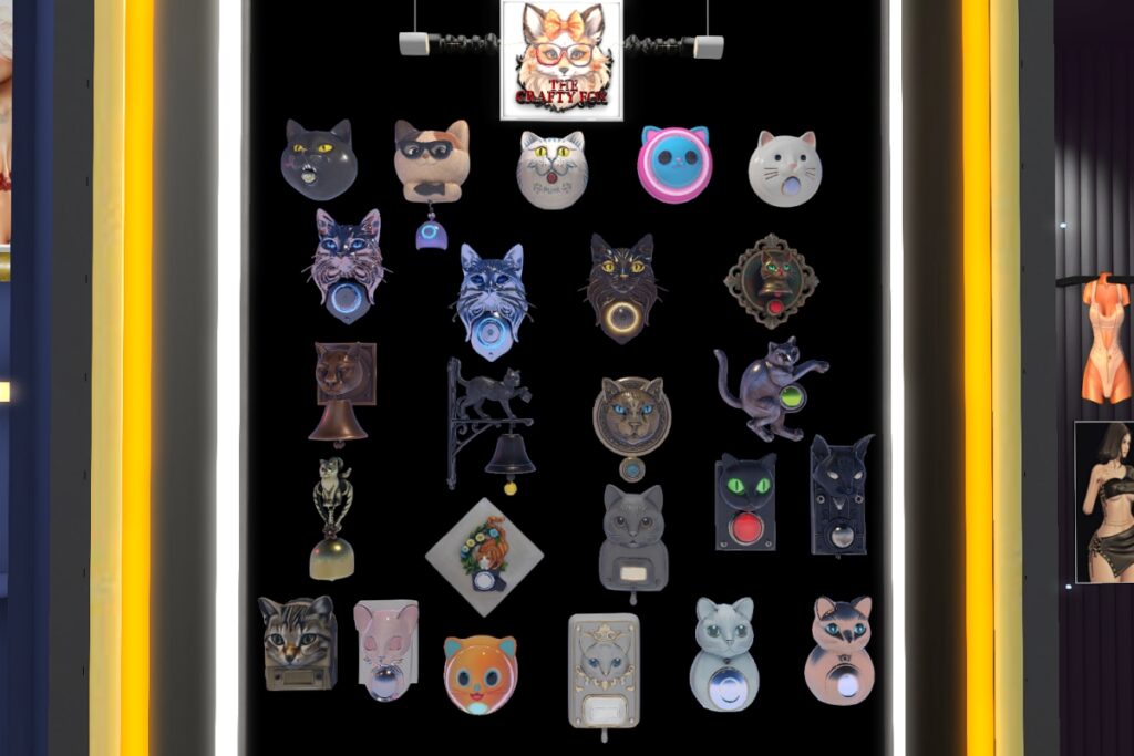 Paw-don Me Doorbells, L$99 each