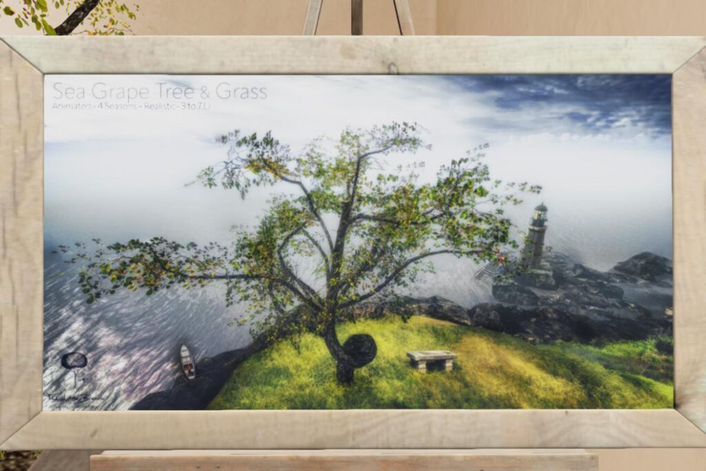 Sea Grape Tree &amp; Grass, L$386