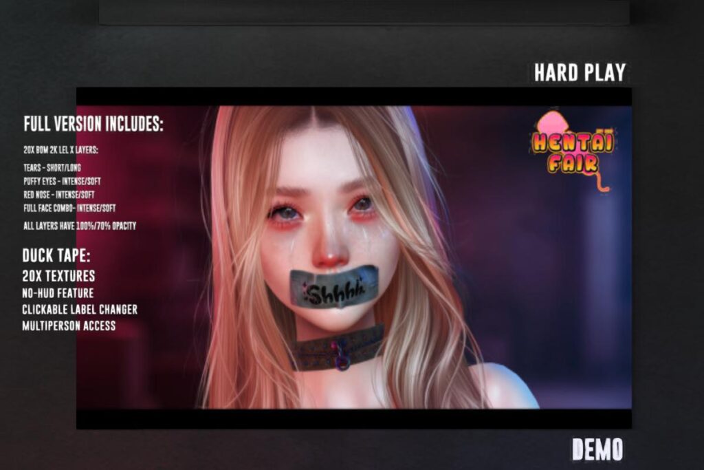 Hard Play - Evo X, L$369