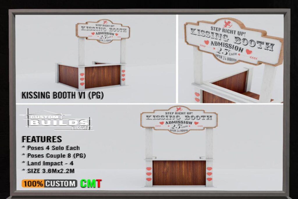 Kissing Booth (PG), L$50