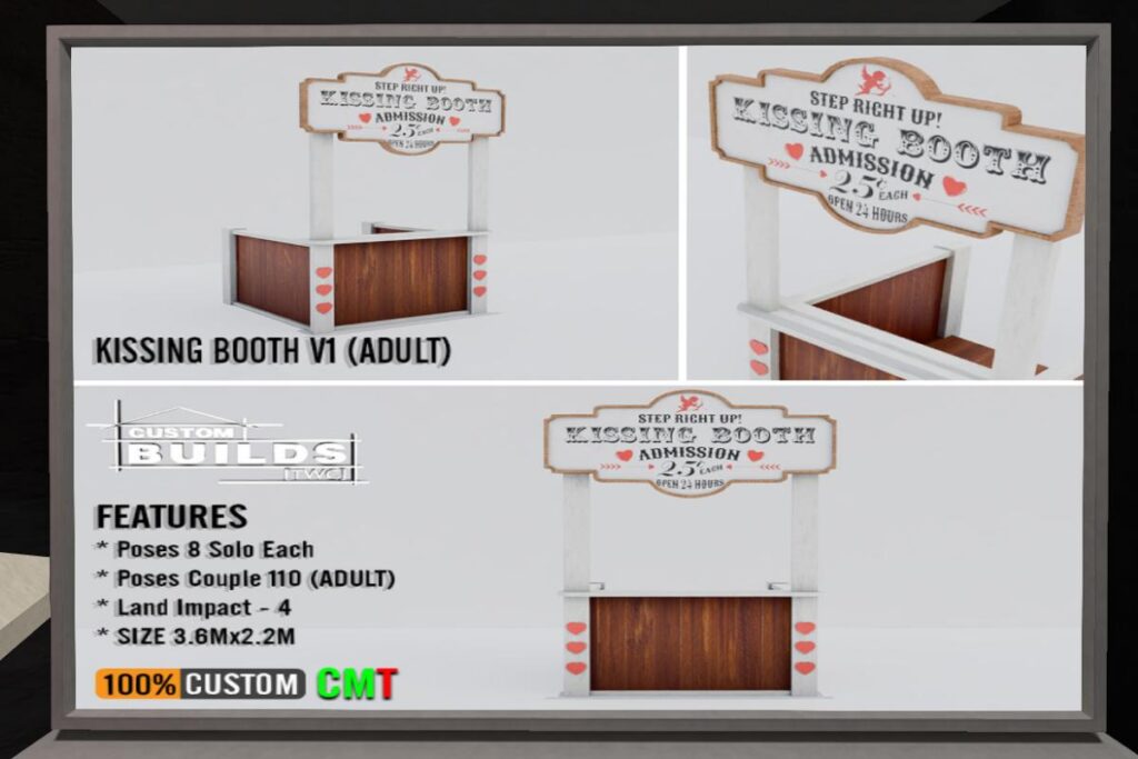 Kissing Booth (Adult), L$175
