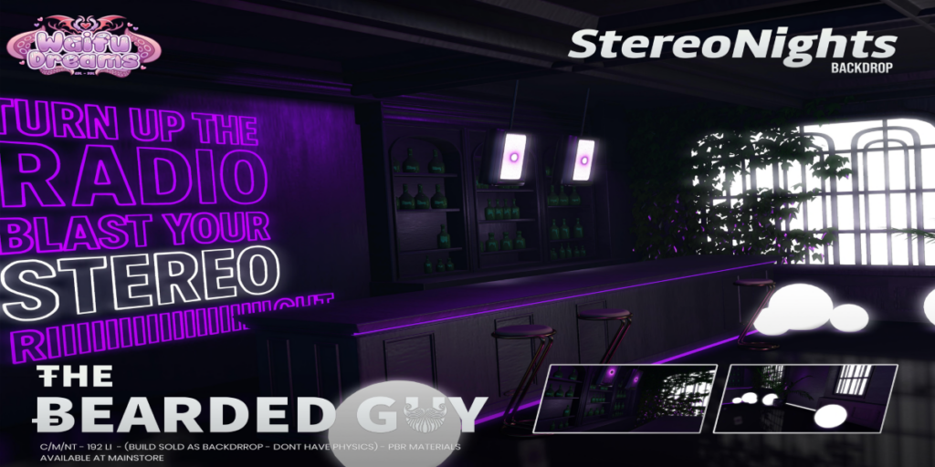 Stereo Nights Backdrop