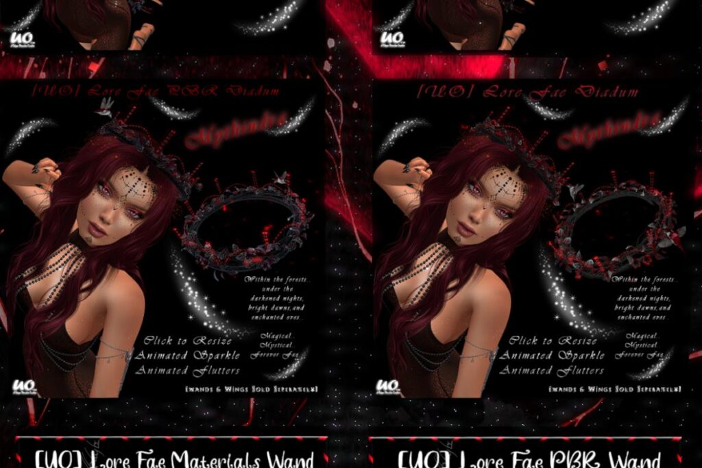 Mythindra Lore Fae Diadum, L$200 each