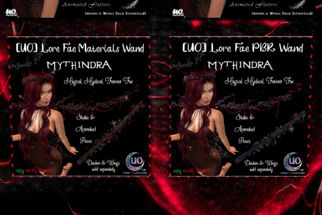 Mythindra Lore Fae Wand, L$200 each