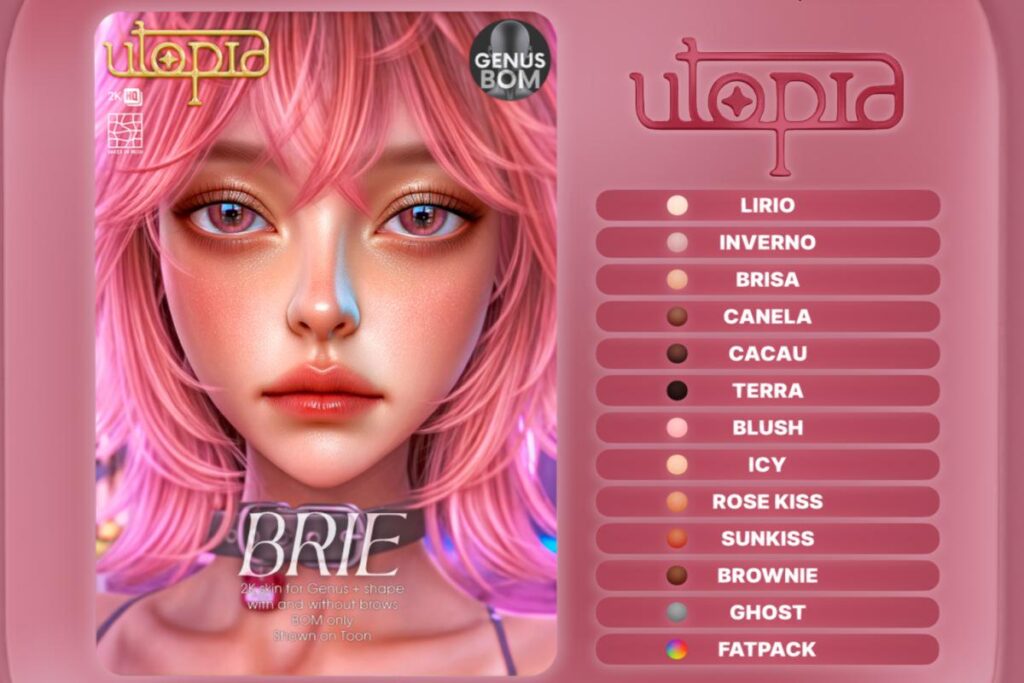 Brie Skin - Evo X, L$599 each/L$1350 FP