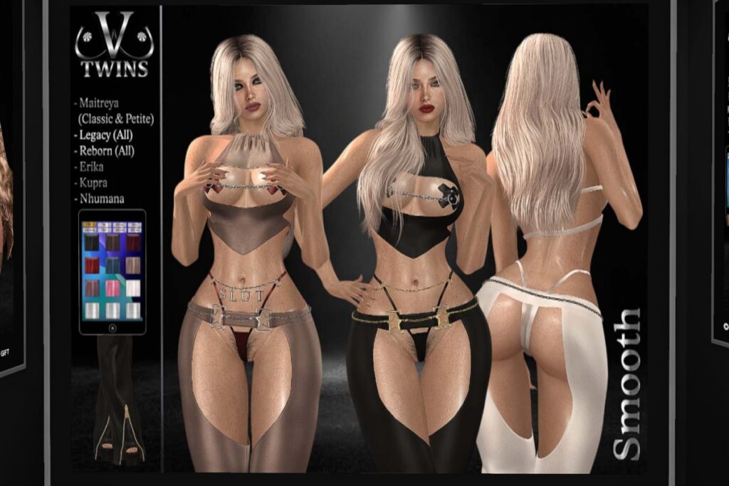 Smooth Outfit - Erika/Inithium/Legacy/Maitreya/Nhumana/Reborn/+mods, L$299