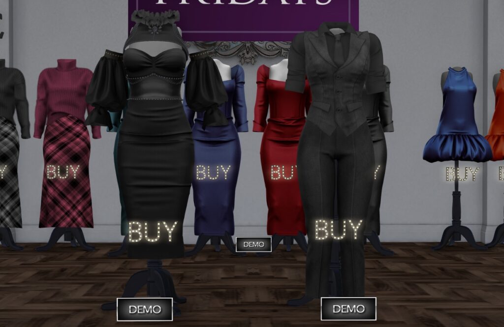 Madame &amp; Mademoiselle Ensemble - Legacy/MaitreyaX | Geneva Suit - Legacy/MaitreyaX/Reborn/+mods	<a href="http://maps.secondlife.com/secondlife/The%20Dominion/7/62/1237" target="_blank">Teleport</a>