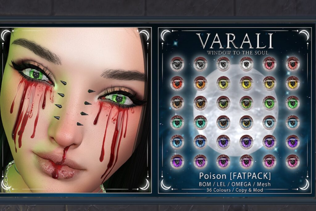 Poison Eyes - BOM/Evo/Omega, L$250