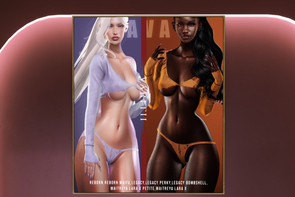 Ava Set - Legacy/MaitreyaX/Reborn/+mods, L$175 each/L$899 FP