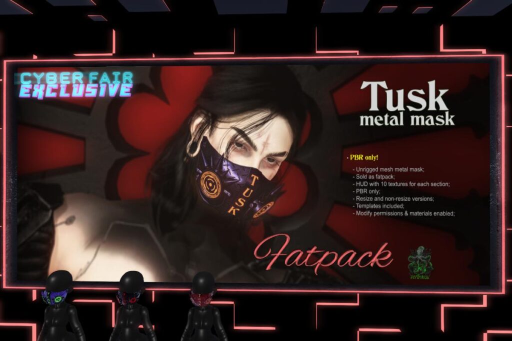 Tusk Metal Mask, L$300