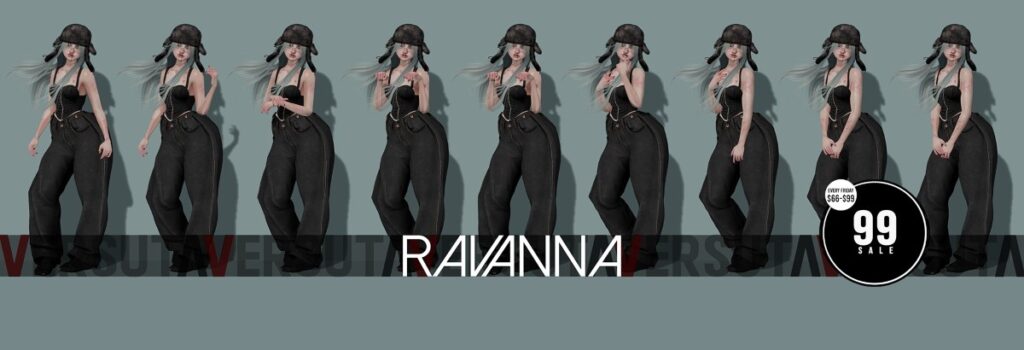 Ravanna Poses	<a href="http://maps.secondlife.com/secondlife/Magical/222/66/777" target="_blank">Teleport</a>