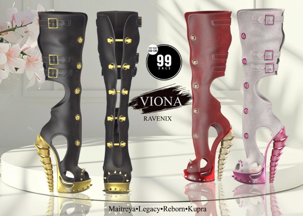 Ravenix Boots - Inithium/Legacy/Maitreya/Reborn	<a href="http://maps.secondlife.com/secondlife/Hi5/60/19/22" target="_blank">Teleport</a>