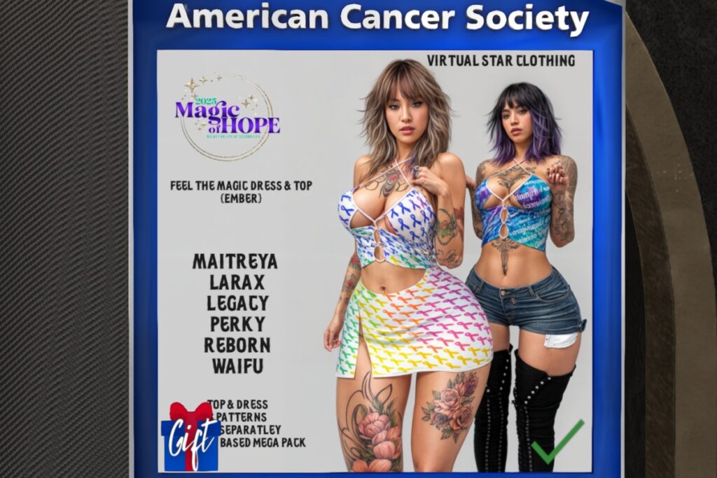 Feel The Magic Dress - Legacy/Maitreya/Reborn/+mods, L$199