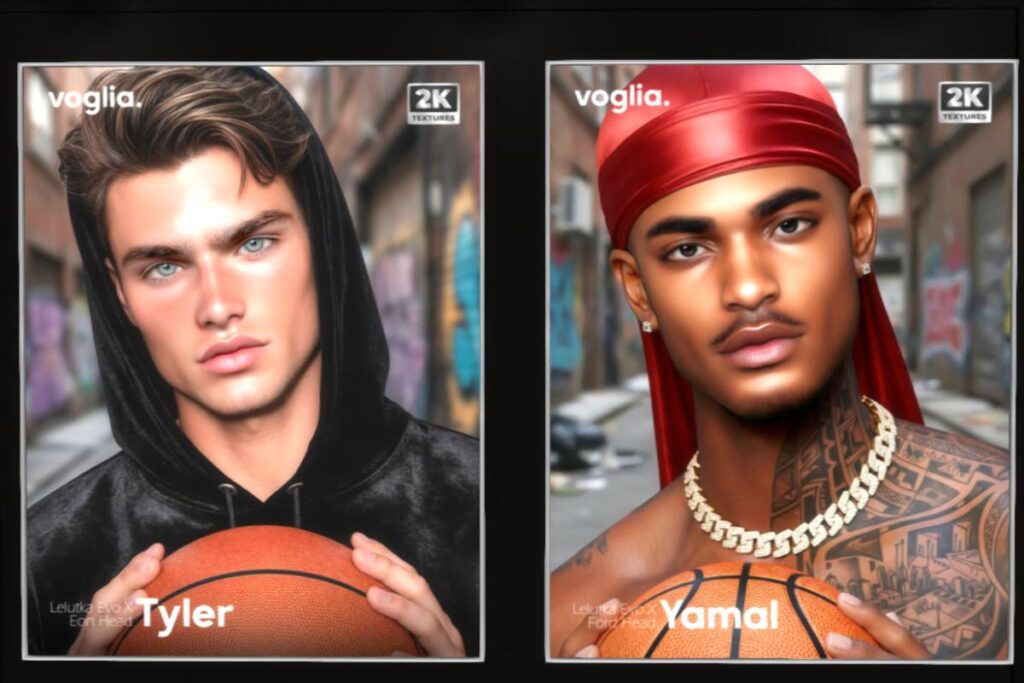 Tyler and Yamal Skins - EvoX/Not Found/Velour, L$699 each/L$1989 each FP