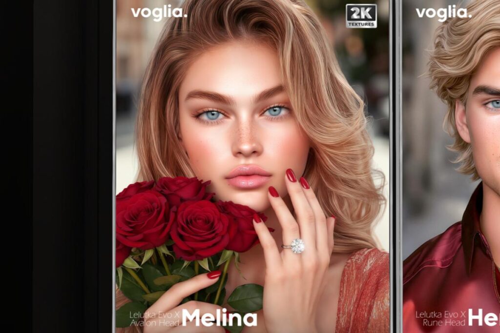 Melina Skin - EvoX, L$699 each/L$1989 FP