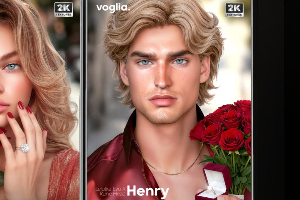 Henry Skin - EvoX, L$699 each/L$1989 FP