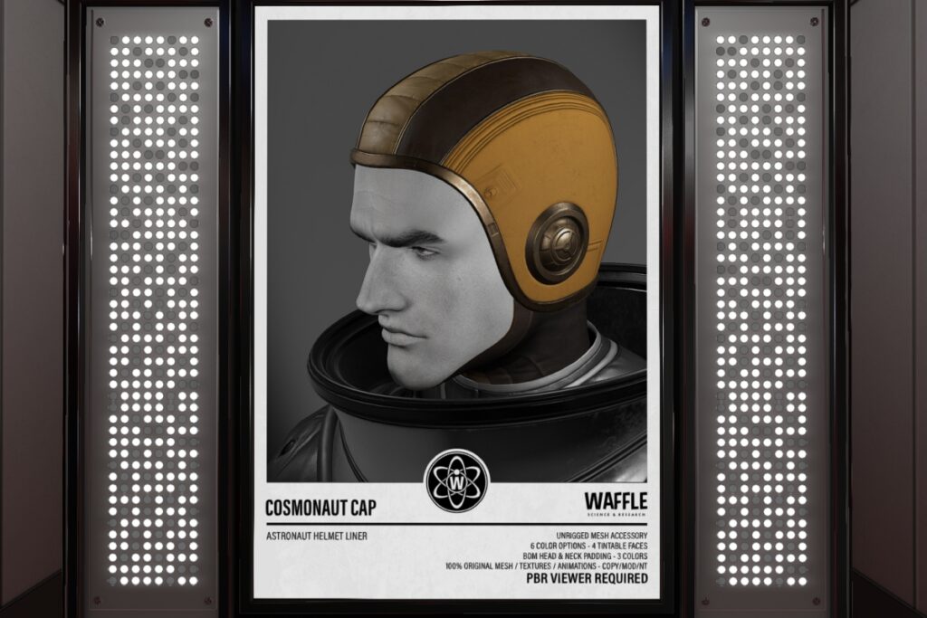 Cosmonaut Cap Accessory, L$250