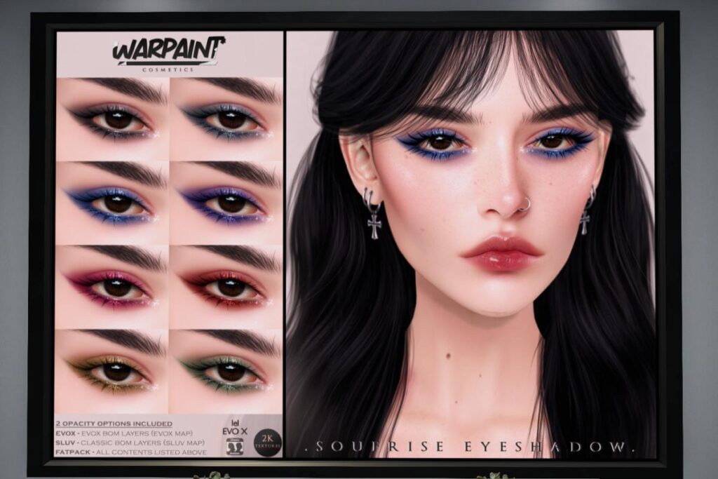 Soufrise Eyeshadow - EvoX/Genus, L$240 each/L$420 FP