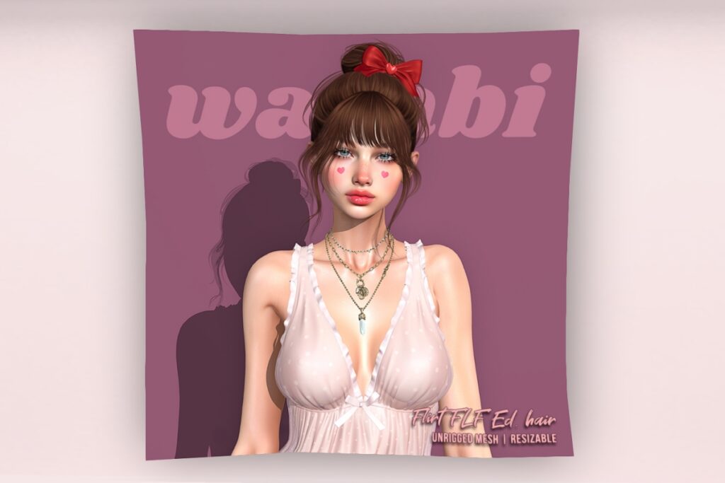 Cherie Hair	<a href="http://maps.secondlife.com/secondlife/Coraline/127/149/55" target="_blank">Teleport</a>