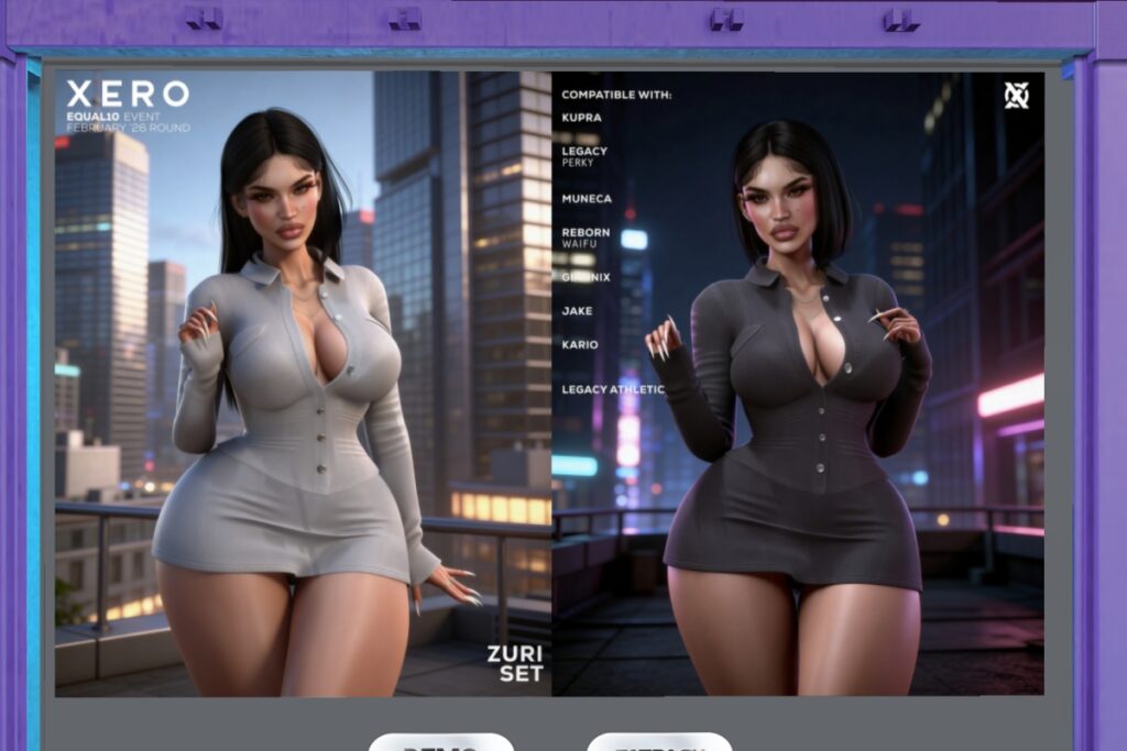 Zuri Set - See ad for fits, L$289 each/L$699 FP