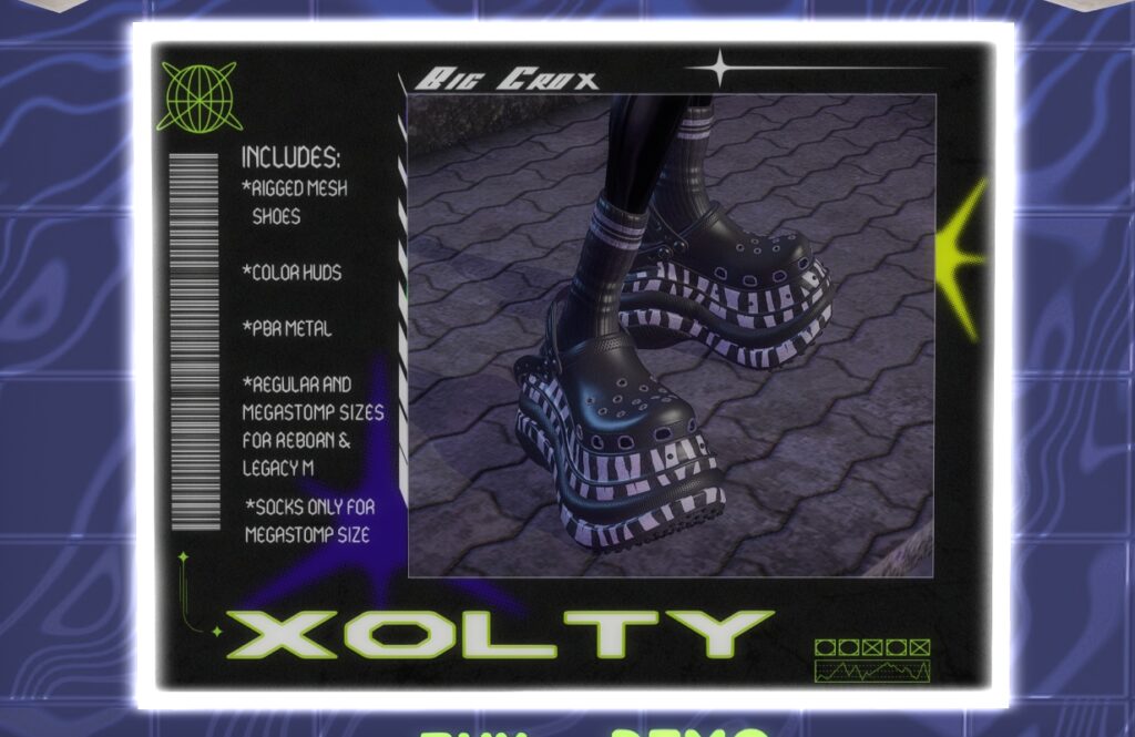 Big Crox Shoes - Legacy M/Reborn, L$799 FP