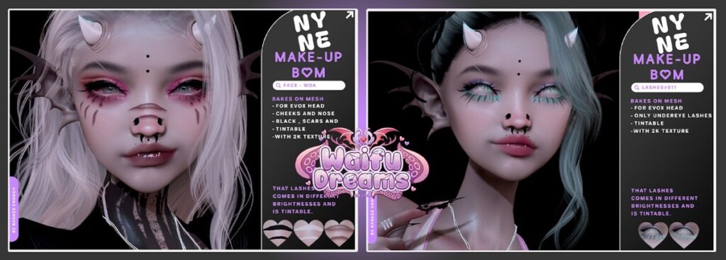 Woa Face Tattoo - EvoX | Lashes #011 - EvoX