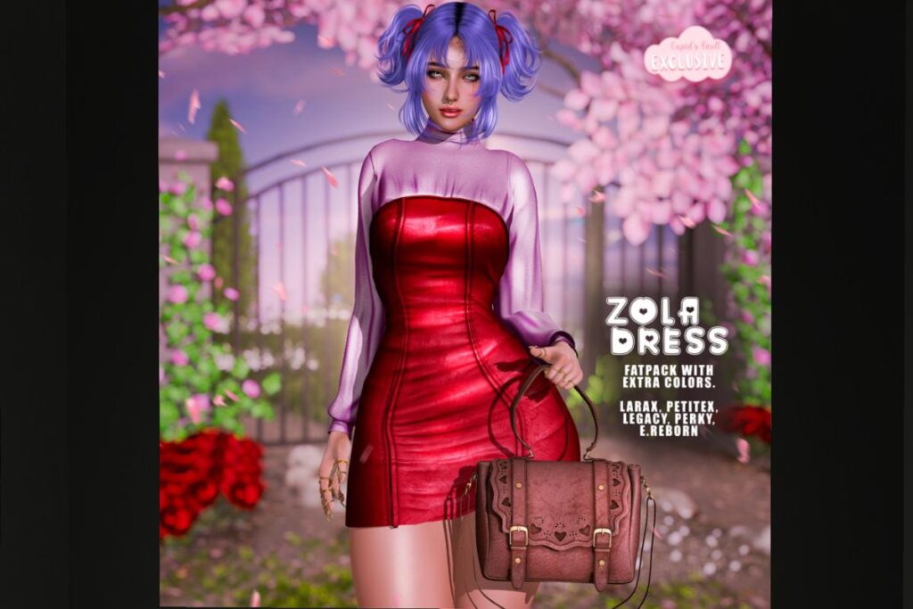 Zola Dress - Legacy/MaitreyaX/Reborn/+mods, L$250 each/L$950 FP