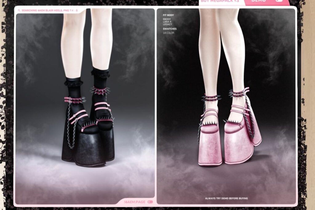 Blair Heels - Legacy/MaitreyaX/Reborn, L$999