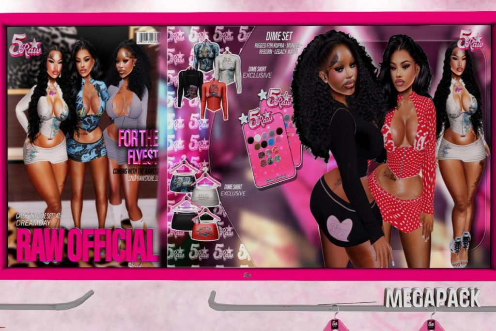 Ayla Tube &amp; Skirt - Inithium/Legacy/Reborn/Yentements/+mods, L$250 each/L$1299 each FP