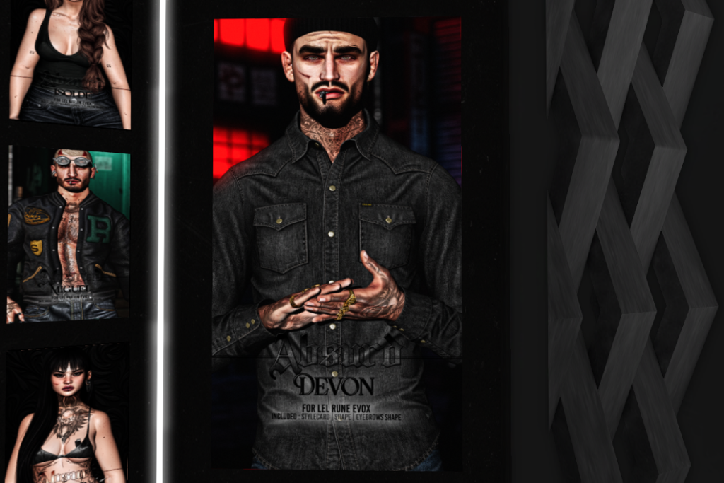 Devon Male Shape - EvoX Rune, L$599