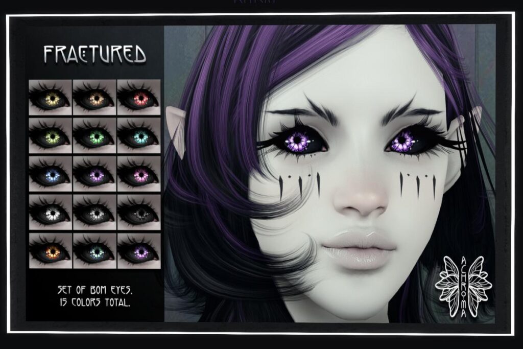 Fractured Eyes - BOM, L$250