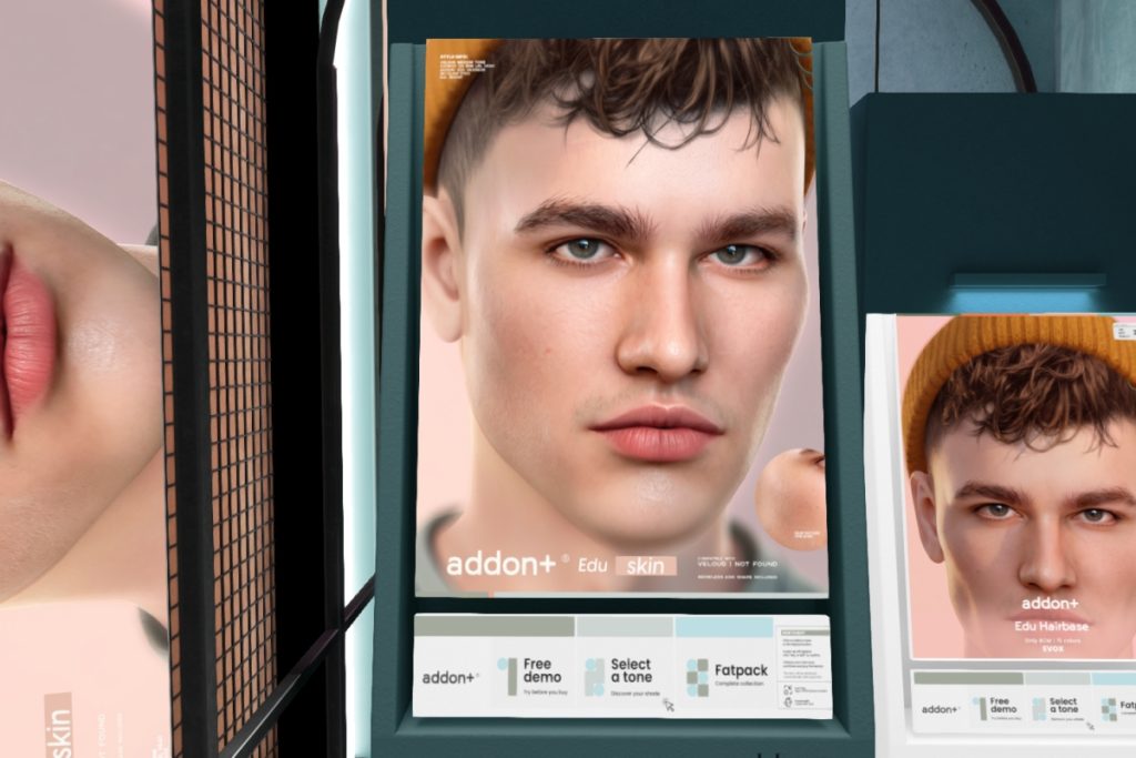 Edu Skin - EvoX, L$490 each/L$1890 FP