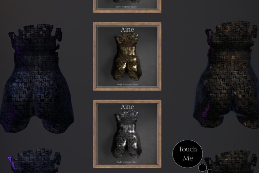 Body Sculpturs, L$299 each/L$799 FP